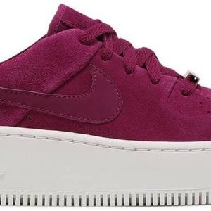 Nike Women's Sneakers in Berry and White